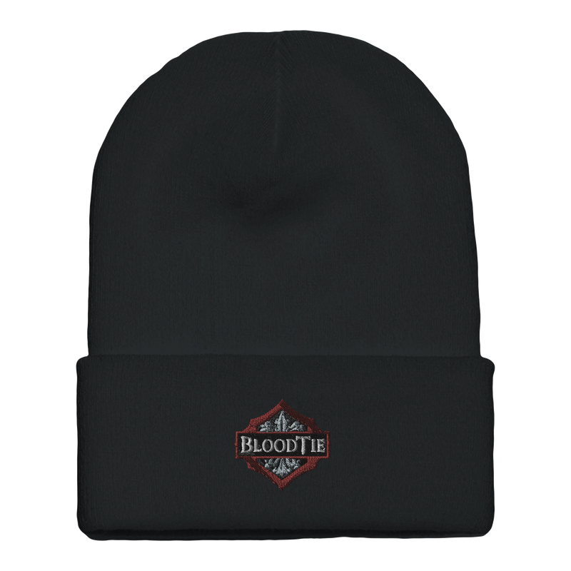 BloodTie Classic Embroidered Beanie