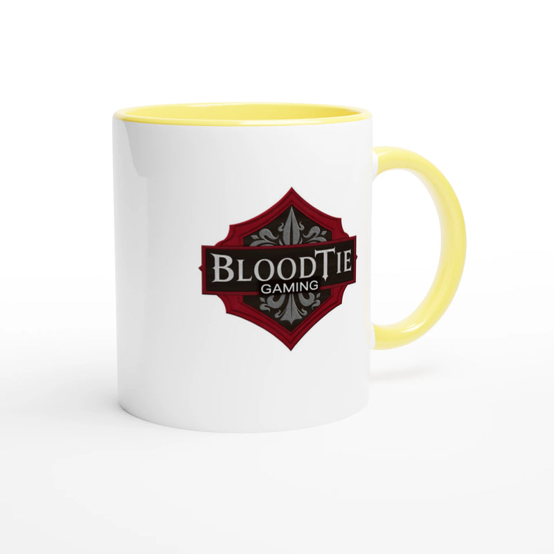 BloodTie 11oz Ceramic Mug – Color Inside Collection